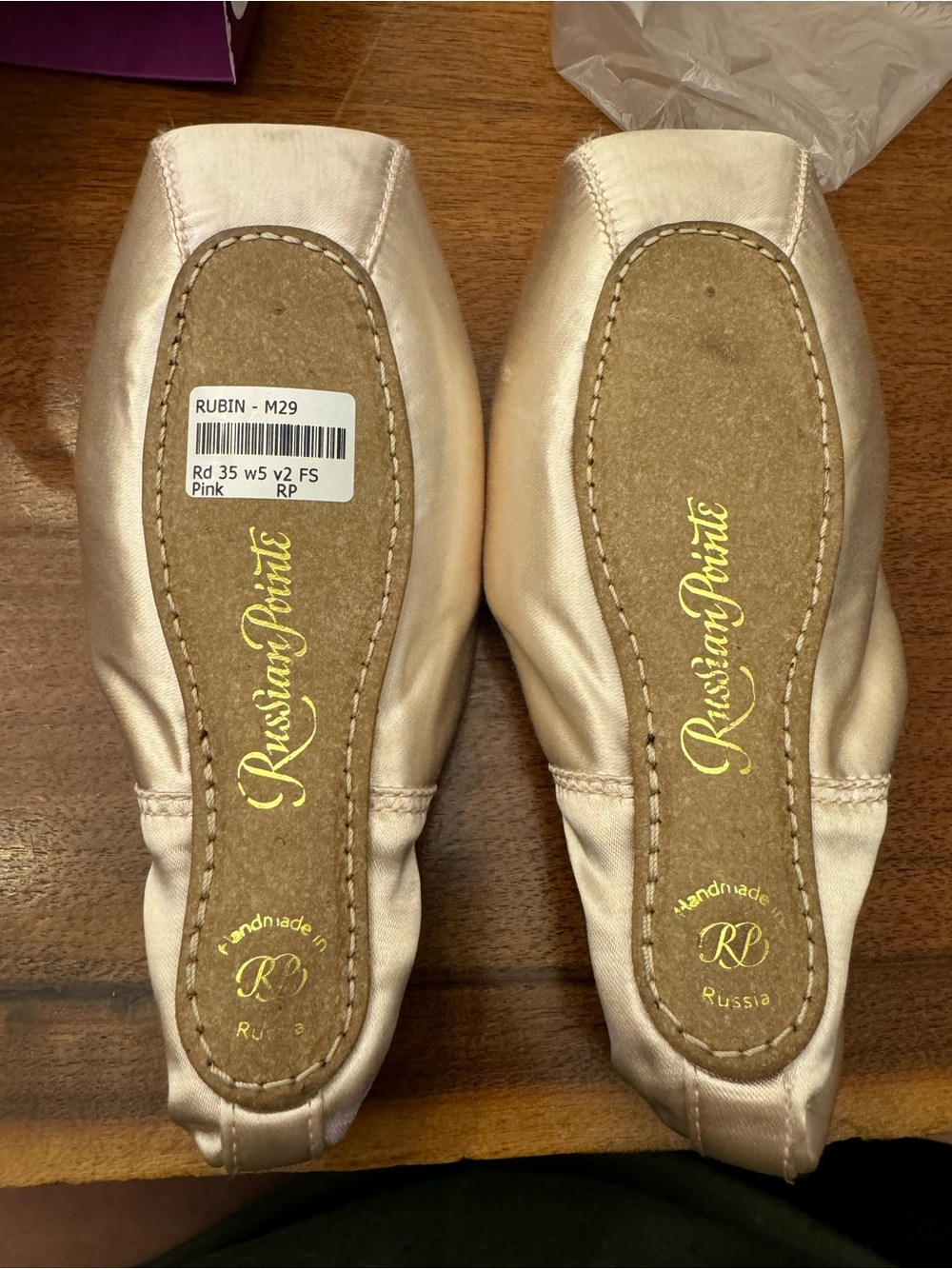 Rubin Pointe Shoes by Russian Pointe